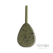Грузило Brain In-Line Flat Lead 56g 2шт/уп Green (1858.32.04)
