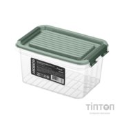 Харчовий контейнер Ardesto Fresh 1.2л, пластик, прямокутна, зелений (AR1304G)