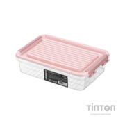 Харчовий контейнер Ardesto Fresh 1.8л, пластик, прямокутна, рожевий (AR1305P)