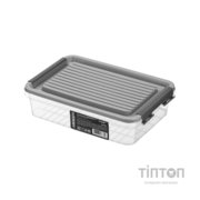 Харчовий контейнер Ardesto Fresh 1.8л, пластик, прямокутна, сірий (AR1305R)