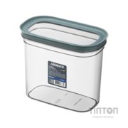 Харчовий контейнер Ardesto Fresh 2.1л, пластик, прямокутна, сірий (AR1310GG)