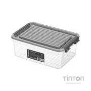 Харчовий контейнер Ardesto Fresh 2.8л, пластик, прямокутна, сірий (AR1306R)