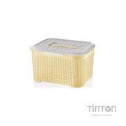 Харчовий контейнер Bager Bella 4 л Yellow (BG-461 Y)