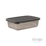 Харчовий контейнер Herevin Bowl Grey прямокутний 0.600 л (161331-012)