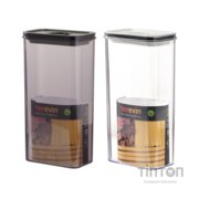 Харчовий контейнер Herevin Canister-Vacuum Lid-White-Black вакумна кришка 3 л (161194-000)