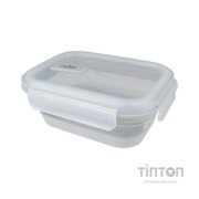 Харчовий контейнер Tribe Collapsible Container 800 мл силіконовий grey (T-FF-0028-grey)