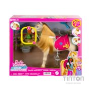 Ігровий набір Barbie Інтерактивна конячка (HXJ42)