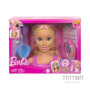 Ігровий набір Barbie Лялька-манекен для зачісок "Кольорове перевтілення" Barbie з аксесуарами (JFG81)