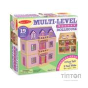 Ігровий набір Melissa&Doug Багатоповерховий Дерев'яний Будиночок (MD4570)