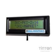 Індикатор покупця ICS-Tech IKC-РКІ-2х16-DB(black)