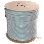 Кабель коаксиальный Yoso (YS-W305-RG59+2x0.5mm/11557) катушка 305 м, белый