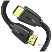 Кабель Ugreen HD118 High-End HDMI Cable Nylon Braid 3m (Black)
