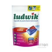 Капсули для прання Ludwik Color 2 в 1 для кольорових речей 10 шт. (5900498025699)