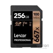 Карта пам'яті Lexar 256GB SDXC class 10 UHS-I U3 V30 667x Professional (LSD256B667)