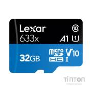 Карта пам'яті Lexar 32GB microSDHC class 10 UHS-I 633x (LSDMI32GBB633A)