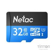 Карта пам'яті Netac 32GB microSD class 10 UHS-I U1 (NT02P500STN-032G-S)