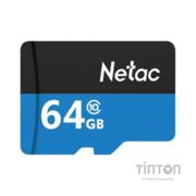 Карта пам'яті Netac 64GB microSD class 10 UHS-I U1 (NT02P500STN-064G-S)