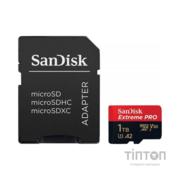 Карта пам'яті SanDisk 1TB microSDXC class 10 A2 V30 UHS-I U3 Extreme PRO (SDSQXCZ-1T00-GN6MA)