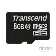 Карта пам'яті Transcend 8Gb microSDHC class 10 (TS8GUSDC10)