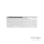 Клавіатура A4Tech FBK25 Wireless White