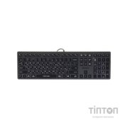 Клавіатура A4Tech FX60 USB Grey White backlit