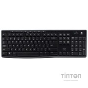 Клавіатура Logitech K270 чорна, USB