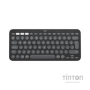 Клавіатура Logitech K380s Multi-Device Bluetooth UA Graphite (920-011851)