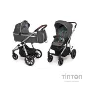 Коляска Baby Design 2 в 1 Bueno 117 GRAPHITE (203558)