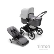 Коляска Bugaboo 2 в 1 Fox 3 без капюшона (Graphite/Grey Melange) (2306010041)