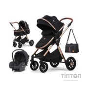 Коляска Kidilo 3в1 H2D (Black) (1111556)