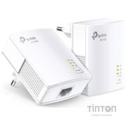 Комплект адаптеров Powerline TP-Link TL-PA7017 KIT (AV2 1000, 1xGE, розетка, 2 pack)
