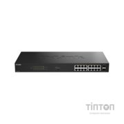 Комутатор мережевий D-Link DGS-1018P