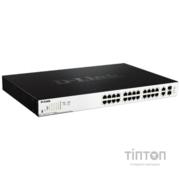 Комутатор мережевий D-Link DGS-1100-26MPP