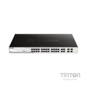 Комутатор мережевий D-Link DGS-1210-24P