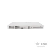 Комутатор мережевий Mikrotik CRS418-8P-8G-2S+RM