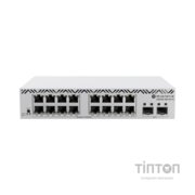 Комутатор мережевий Mikrotik CSS318-16G-2S+IN