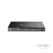 Комутатор мережевий TP-Link SG6654XHP