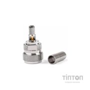 Конектор N Type Female обжим RG58/RG142/RG223/LMR-195/3D-FB/SYV50-3 Voltronic (YT42114)