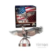Конструктор Metal Time Колекційна модель Unity Wings Eagle Silver Armor (MT101/READY)