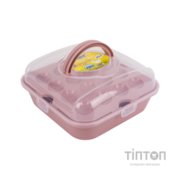 Контейнер для яєць Violet House Powder для яєць на 32 шт Рожевий (0049 POWDER д/яєць 32)