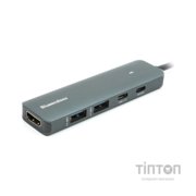 Концентратор Blueendless USB-C to 2xUSB 3.0 + USB-C PD + HDMI (CA913435)