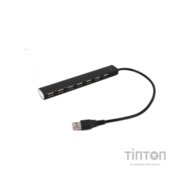 Концентратор Gembird 7 x USB 2.0 black (UHB-U2P7-04)
