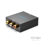 Конвертор HDMI to RCA Metal Type black Vention (AEEB0)