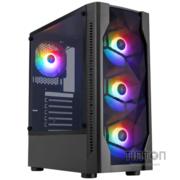 Корпус 1stPlayer D4-BK-4F1