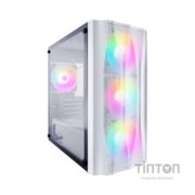 Корпус 1stPlayer X3-M-4F1-W-WH