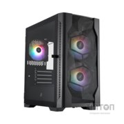 Корпус для ПК 1stPlayer D4-M-BK-2F1P-1F1