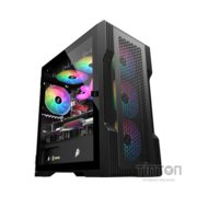 Корпус для ПК 1stPlayer T3-BK-4F1