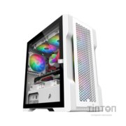 Корпус для ПК 1stPlayer T3-WH-4F1-W