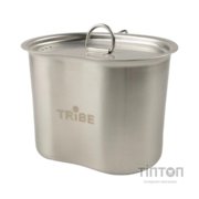 Котел туристичний Tribe Scout 0,7 л сталевий (T-FH-0011-metal)