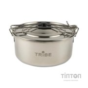 Котел туристичний Tribe Tourist Pot 0,9 л сталевий (T-FH-0007-metal)